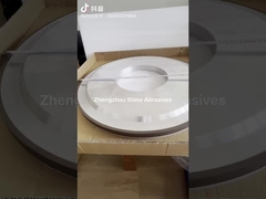 เรซิ่นบอนด์ 1A1 ล้อเพชร HVOF เคลือบม้วนเหล็กกล่องเจียรความหนาที่กำหนดเอง