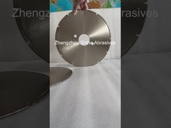 ล้อเพชรชุบไฟฟ้าขนาด 300 มม. สำหรับการเจียรและตัดเหล็กหล่อ