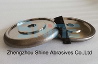 ใบเจียร CBN เพชรชุบด้วยไฟฟ้า Shine Abrasives 200 มม. สำหรับใบเลื่อยสายพาน