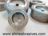 Shine Abrasives Metal Bond Diamond Cup Wheel สำหรับการขัดกระจก Double Edger
