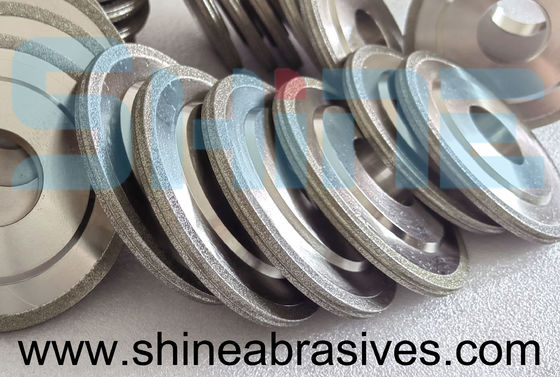 ล้อเพชร Electroplated Polycrystalline สำหรับการเจียระไนแบบหยาบ