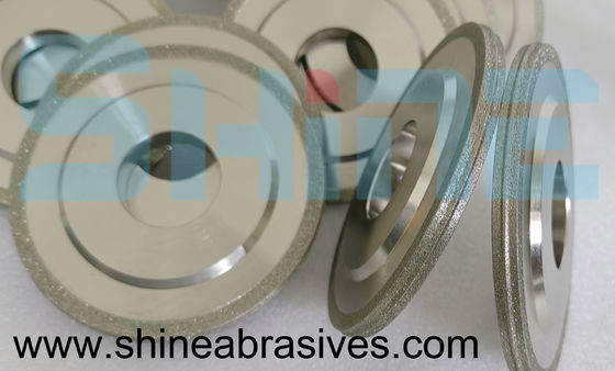 ล้อเพชรชุบด้วยไฟฟ้าความแม่นยำสูงสำหรับการเจียรโปรไฟล์