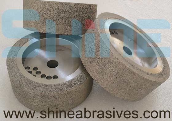 กว้าง 25 มิลลิเมตร เพชรสว่าง Abrasives โลหะพันธนาการบดล้อบด