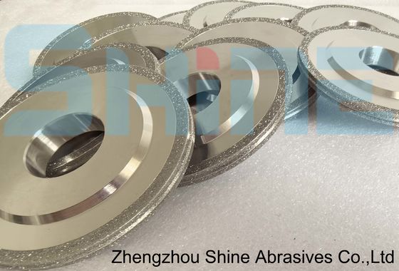 วงล้อ CBN ที่เคลือบด้วยไฟฟ้า วงล้อบดเพชรสําหรับแกร่งโซ่เชือก