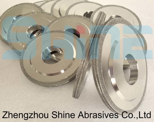 วงล้อ CBN ที่เคลือบด้วยไฟฟ้า วงล้อบดเพชรสําหรับแกร่งโซ่เชือก