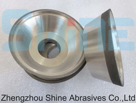 100mm 11V9 สายพันธนาการธาตุ CBN / วงล้อบดเพชรสําหรับ CNC เครื่องมือบด