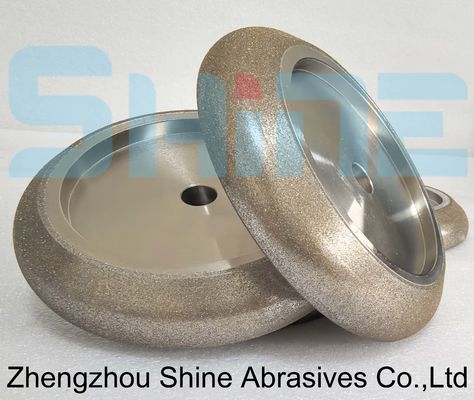 ล้อบด CBN ที่เคลือบด้วยไฟฟ้าสูงสําหรับการเรืองเลื่อยเลื่อย