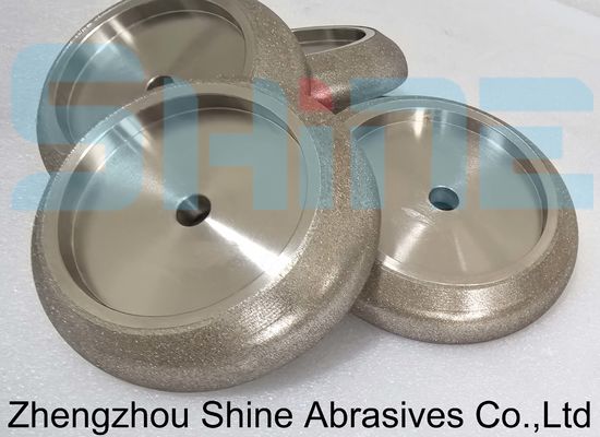 เครื่องบด CBN ที่เคลือบด้วยไฟฟ้าสําหรับเครื่องเจาะแผ่นสําหรับการแปรรูปแม่นยําสูง