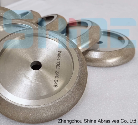 127mm Electroplate Cbn ล้อโปรไฟล์การบดสําหรับการคมสายพัด 10/30