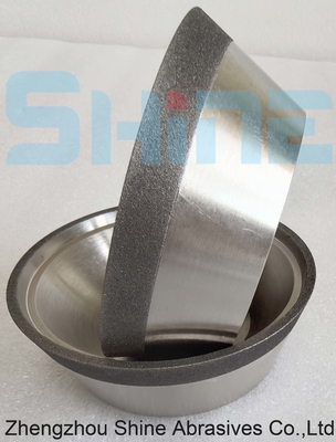 100mm 11V9 สายพันธนาการธาตุ CBN / วงล้อบดเพชรสําหรับ CNC เครื่องมือบด