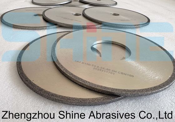 Electroplated Bond CBN Wheels for HSS Knife Grinding and Sharpening