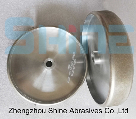 Radius Edge Cubic Boron Nitride Grinding Wheel สําหรับเครื่องมือเหล็ก 8 นิ้ว 5/8 