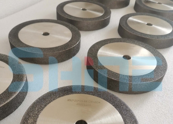 6A2 6 นิ้ว Cbn เครื่องบดสําหรับเครื่องมือ lathes Hss 2.5kg / PC