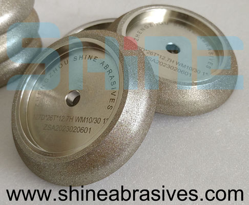 ขัด CBN ล้อลับคม 1A1 เครื่องเจียรใบเลื่อยสายพานใบเจียรเพชร