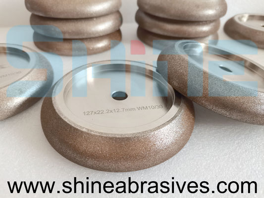 ขัด CBN ล้อลับคม 1A1 เครื่องเจียรใบเลื่อยสายพานใบเจียรเพชร