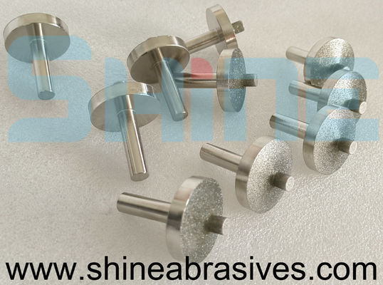 แสงสว่าง Abrasives หกปัจจัย เครื่องบด 12.7 มม ขนาดขุดเพชร electroplated