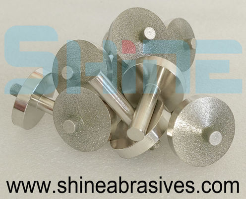 แสงสว่าง Abrasives หกปัจจัย เครื่องบด 12.7 มม ขนาดขุดเพชร electroplated