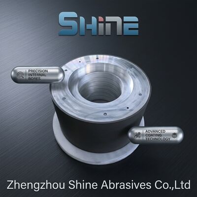 1A1 ธ อร์ส บอนด์เพชร เครื่องบดไร้ศูนย์กลาง เครื่องบด CBN