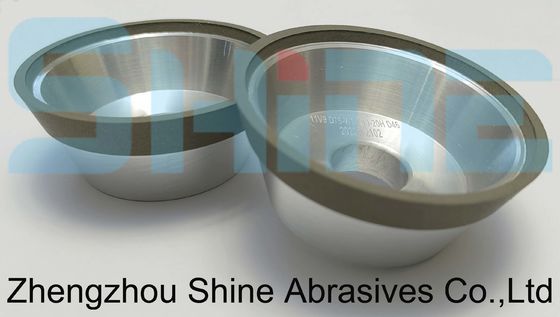 วงล้อถ้วยถ้วยพาราเรซิน วงล้อบดเพชรสําหรับเครื่องมือคาร์ไบด