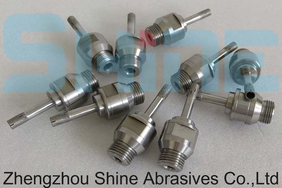 บิตเจาะกระจกมาร์มเบอร์ อุปกรณ์เพชร หลุมเจาะบิต