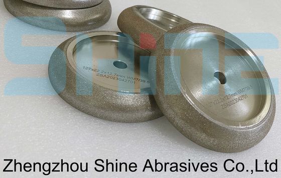 ล้อบด CBN ที่เคลือบด้วยไฟฟ้าสําหรับการคมใบเลื่อยสายพัด