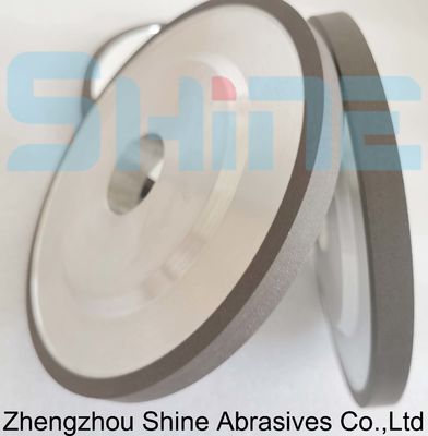 100mm 14F1 เรซิน บอนด์เพชร / CBN ล้อบดสําหรับคาร์ไบดซีเมนต์