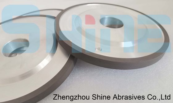 100mm 14F1 เรซิน บอนด์เพชร / CBN ล้อบดสําหรับคาร์ไบดซีเมนต์