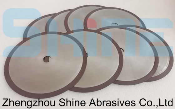 ผูกเชื้อผง 1A1R ล้อตัดเพชรสําหรับวัสดุคาร์ไบดแข็ง