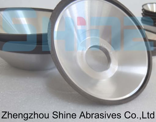 11V9 รูปทรงกระปุก สายพันธนาการพยาธิเพชร / CBN ล้อบด สแตนเลส