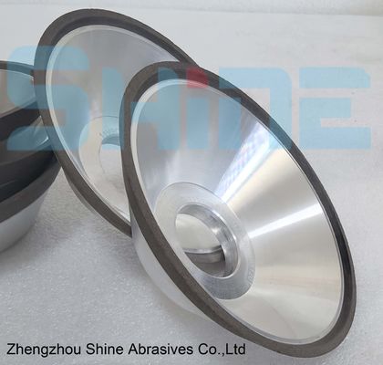 11V9 รูปทรงกระปุก สายพันธนาการพยาธิเพชร / CBN ล้อบด สแตนเลส