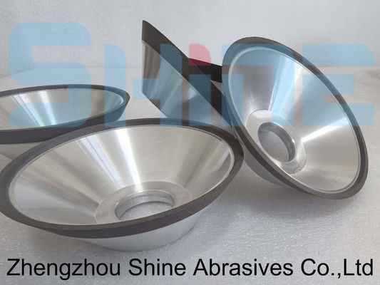 11V9 รูปทรงกระปุก สายพันธนาการพยาธิเพชร / CBN ล้อบด สแตนเลส