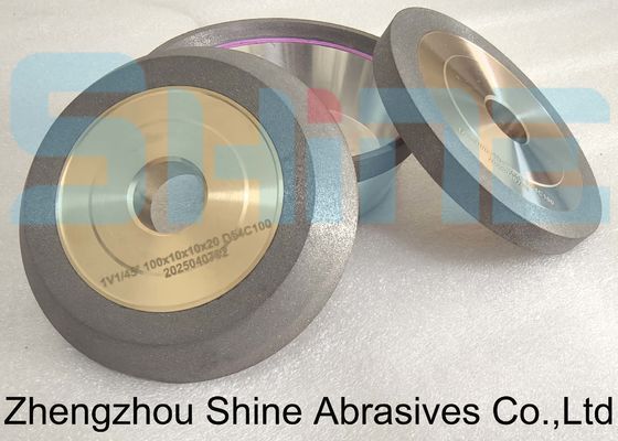 1V1 ไฮบริด บอนด์ แดมอนด์ CNC ล้อที่ออกแบบสําหรับคาร์ไบด์เจาะ