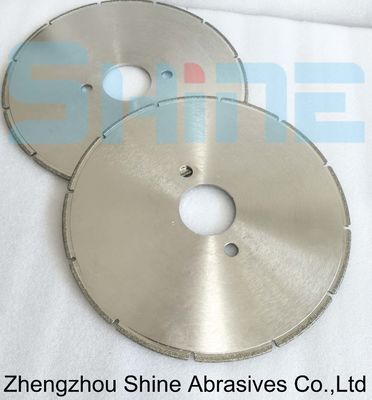 ล้อเพชรชุบไฟฟ้าขนาด 300 มม. สำหรับการเจียรและตัดเหล็กหล่อ