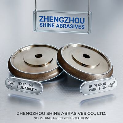 ล้อเจียร CBN ชุบไฟฟ้าขนาด 8 นิ้ว 203 มม. Wm 10/30 สำหรับลับเลื่อยสายพาน