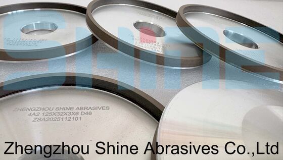 4A2 Shape Diamond Wheel for Solid Carbide Saw Blade Tooth Top Grinding ขีดขีดขีดขีดขีดขีดขีดขีดขีดขีด