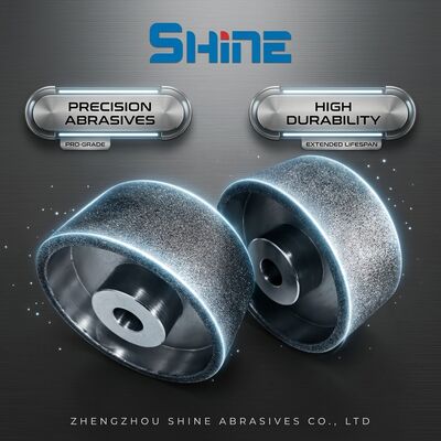 ล้อ CBN ที่เคลือบด้วยไฟฟ้าสําหรับการบดและคมมีดไม้ HSS