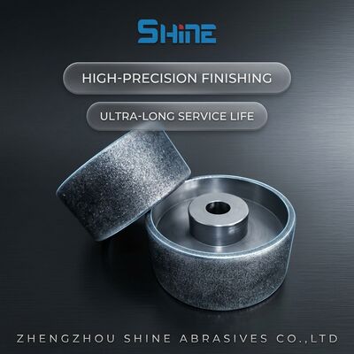 ล้อ CBN ที่เคลือบด้วยไฟฟ้าสําหรับการบดและคมมีดไม้ HSS