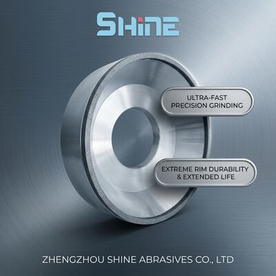 ล้อเจียรเพชรเรซินบอนด์รูปจาน 12A2 แผ่นเจียรด้านบน