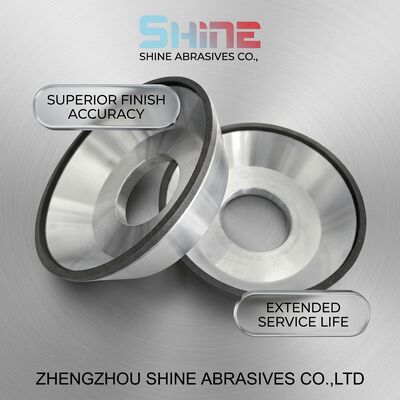 ล้อเจียรเพชรเรซินบอนด์รูปจาน 12A2 แผ่นเจียรด้านบน