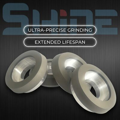 สายพันธนาการพยาธิ 6A2 วงล้อถ้วยเพชรสําหรับการบดวัสดุคาร์ไบด์แข็ง