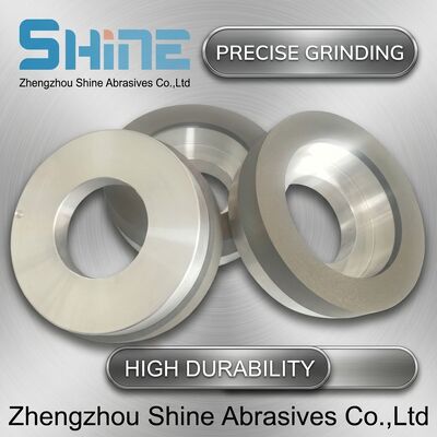 สายพันธนาการพยาธิ 6A2 วงล้อถ้วยเพชรสําหรับการบดวัสดุคาร์ไบด์แข็ง