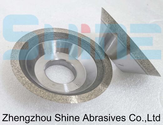 11V9 Vitrified Bond CBN Cup Grinding Wheel 100x35x20mm for Stainless Steel Anti-Scratch Grinding