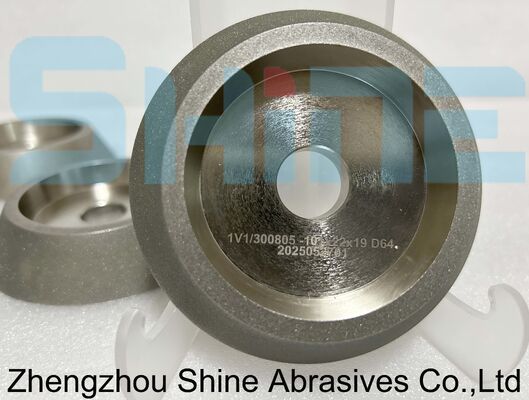 1A1 Resin Bond CBN Grinding Wheel 125x15x32mm for Stainless Steel Scratch-Free Sharpening