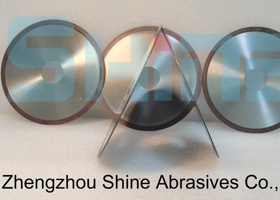 วงล้อเพชร 100 มม 1A1R สําหรับการตัดวัลฟัมเทมินคาร์ไบด์