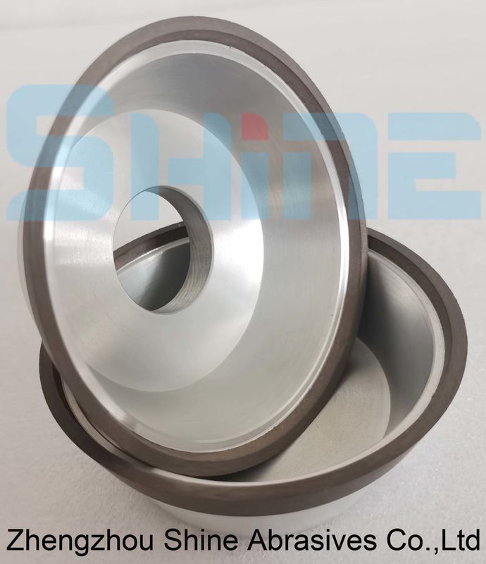 วงล้อถ้วยถ้วยพาราเรซิน วงล้อบดเพชรสําหรับเครื่องมือคาร์ไบด