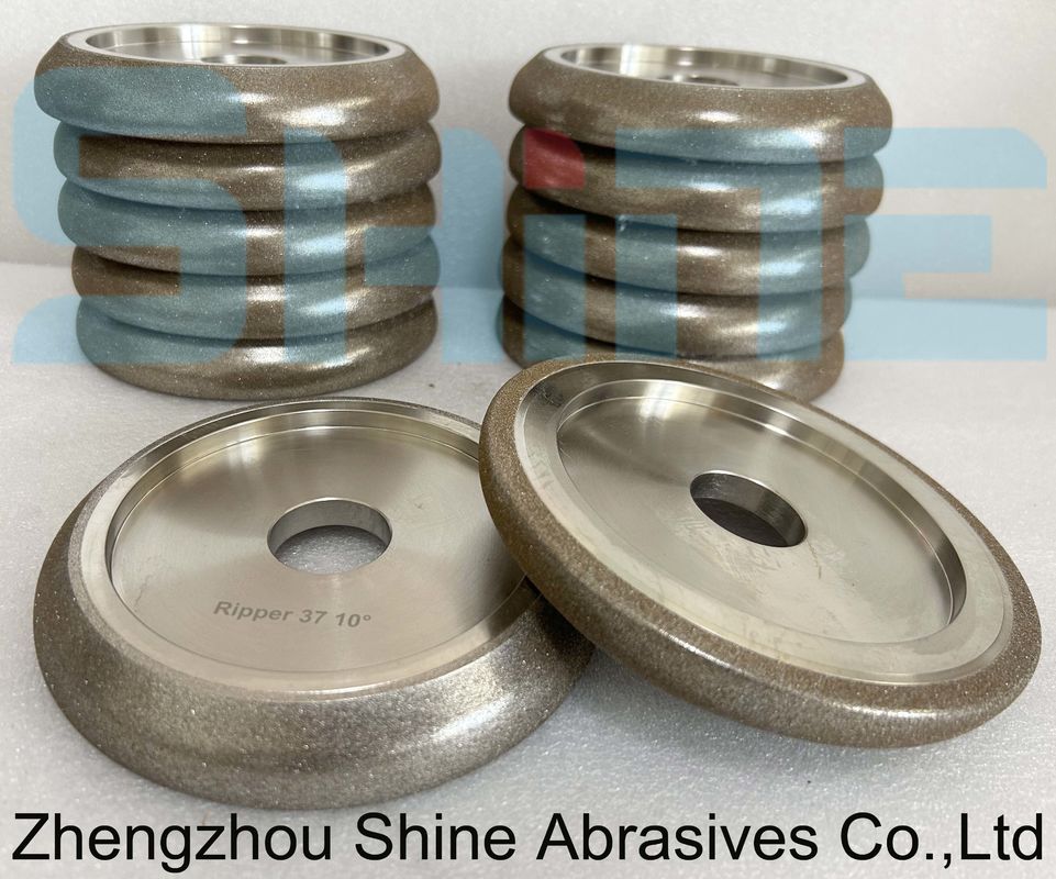 Ripper 37 10 ° CBN ล้อสําหรับการเรืองฟันของเล็บสายบาน