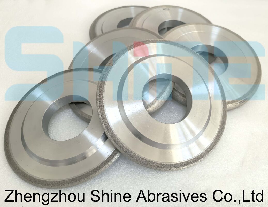 โบนันด์โลหะ 14FF1 วงล้อเพชร 200 มม สําหรับการบดโปรไฟล์ม้วนคาร์ไบด์