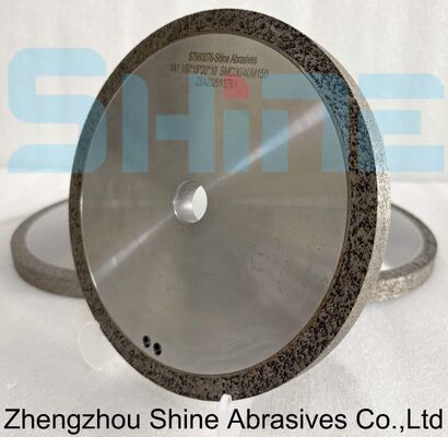14F1 Electroplated เพชรบดล้อ 150 มม.D91 Sharp ยื่นออกมา Grain ความต้านทานการตัดต่ำการประมวลผลที่เสถียร